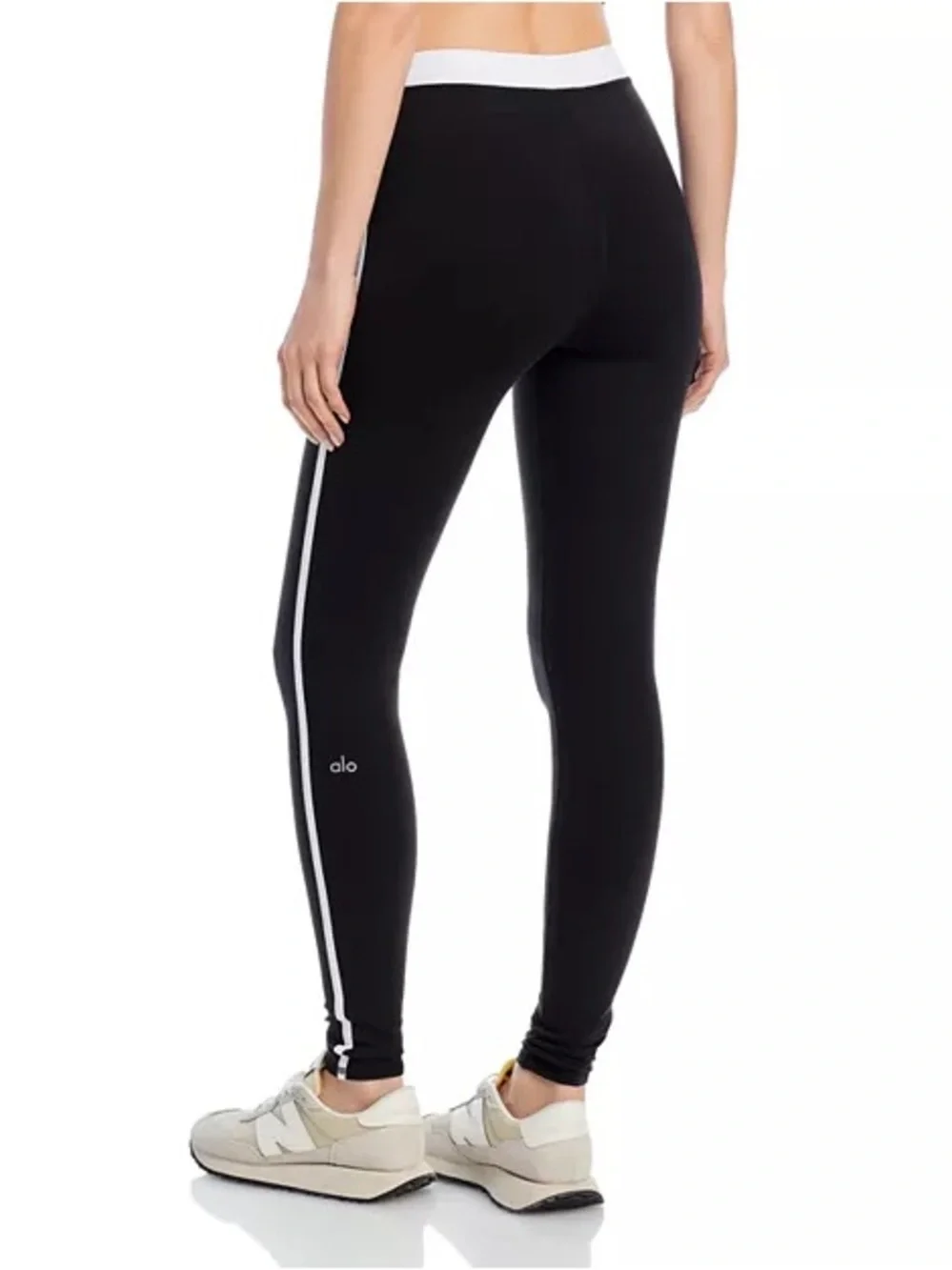 Alo Yoga Airbrush High Waist Streamlined Leggings Black Size XS